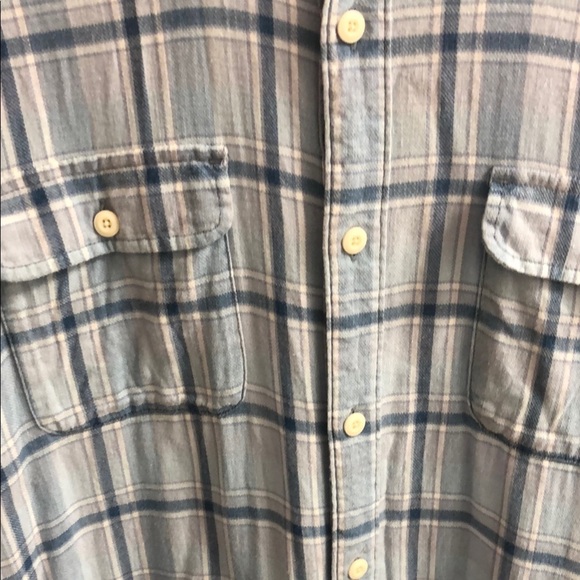 Lucky Brand Blue Casual Button Down Shirt - Picture 3 of 5